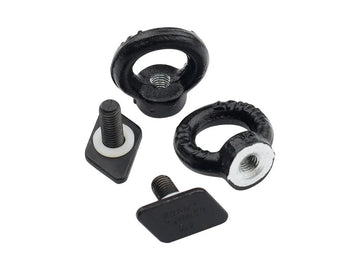 Black Tie Down Rings / Eye Bolts for Tracks - by Front Runner - Brixton 4x4 - Buy Online Now!